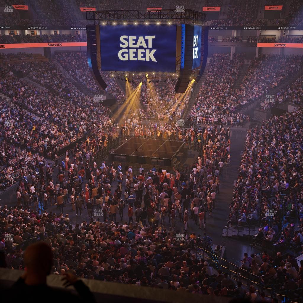 Delta Center - Section Suite 9 Seat View