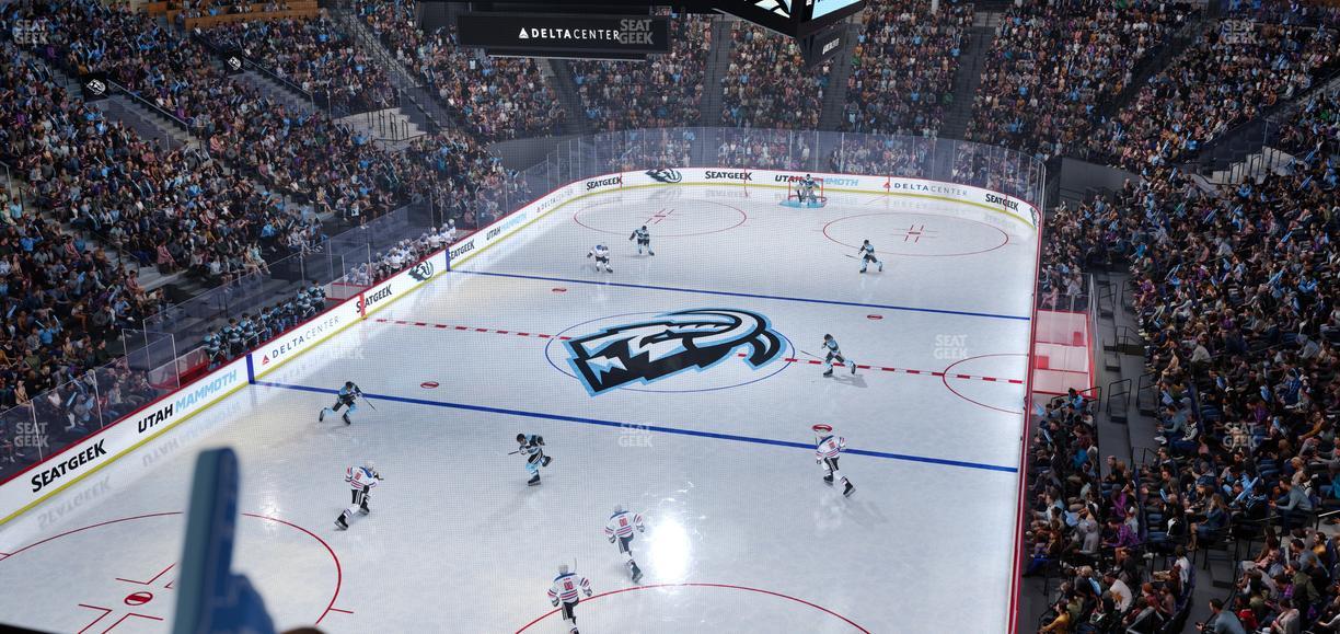 Delta Center - Section Suite 9 Seat View