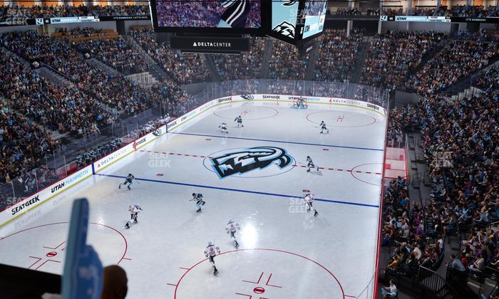 Delta Center - Section Suite 9 Seat View