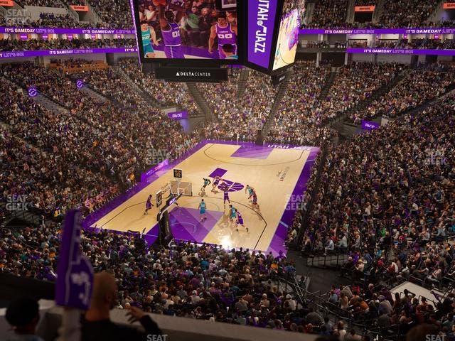 Delta Center - Section Suite 9 Seat View
