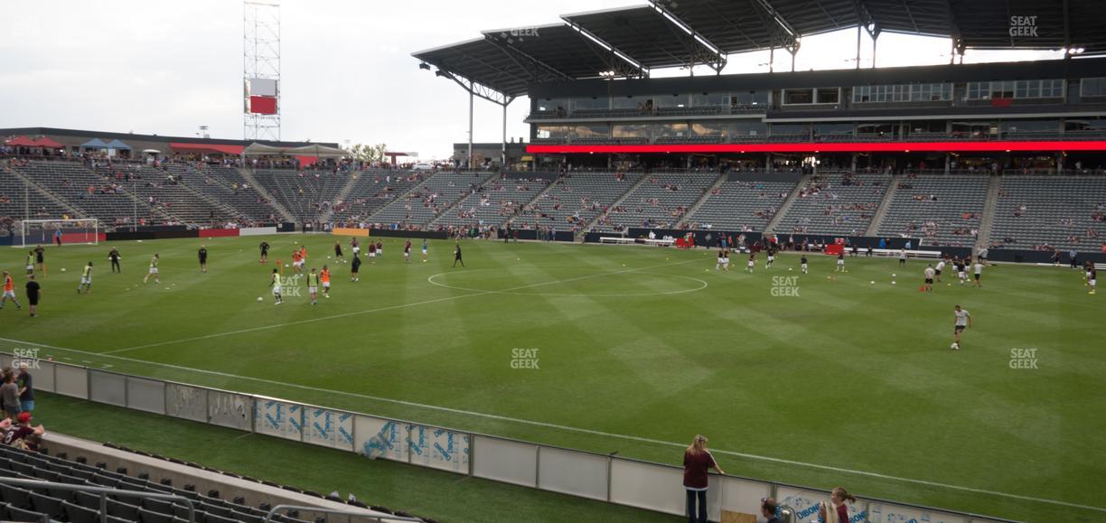 Dick's Sporting Goods Park - Section 104 Seat View