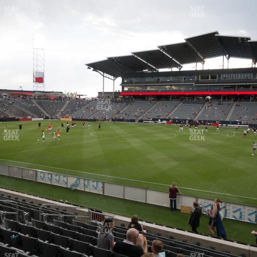 Dick's Sporting Goods Park - Section 104 Seat View