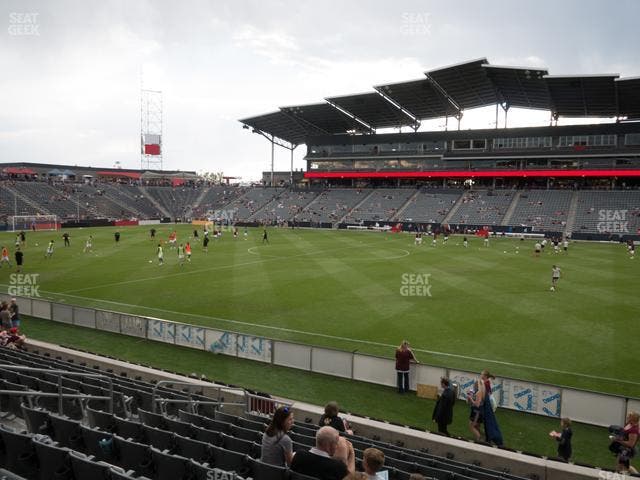 Dick's Sporting Goods Park - Section 104 Seat View