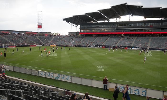 Dick's Sporting Goods Park - Section 104 Seat View