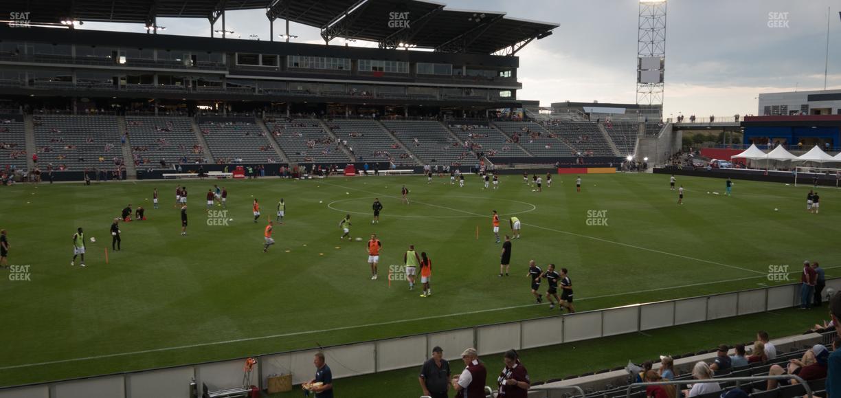 Dick's Sporting Goods Park - Section 109 Seat View