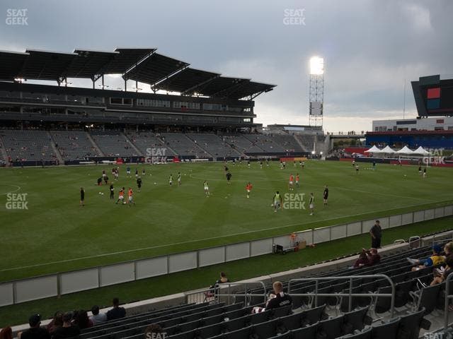 Dick's Sporting Goods Park - Section 110 Seat View