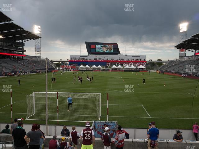 Dick's Sporting Goods Park - Section 117 Supporters Seat View Dick's Sporting Goods Park - Section 117 Supporters Seat View