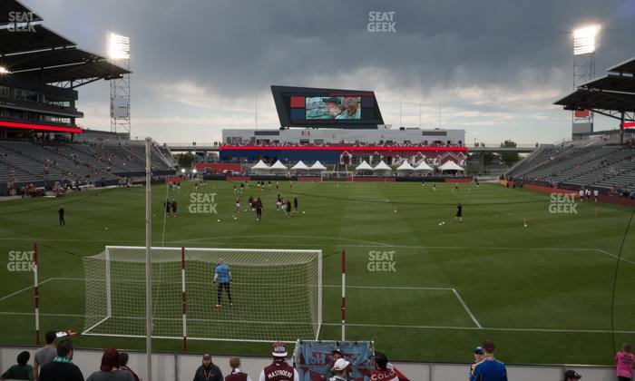 Dick's Sporting Goods Park - Section 117 Supporters Seat View