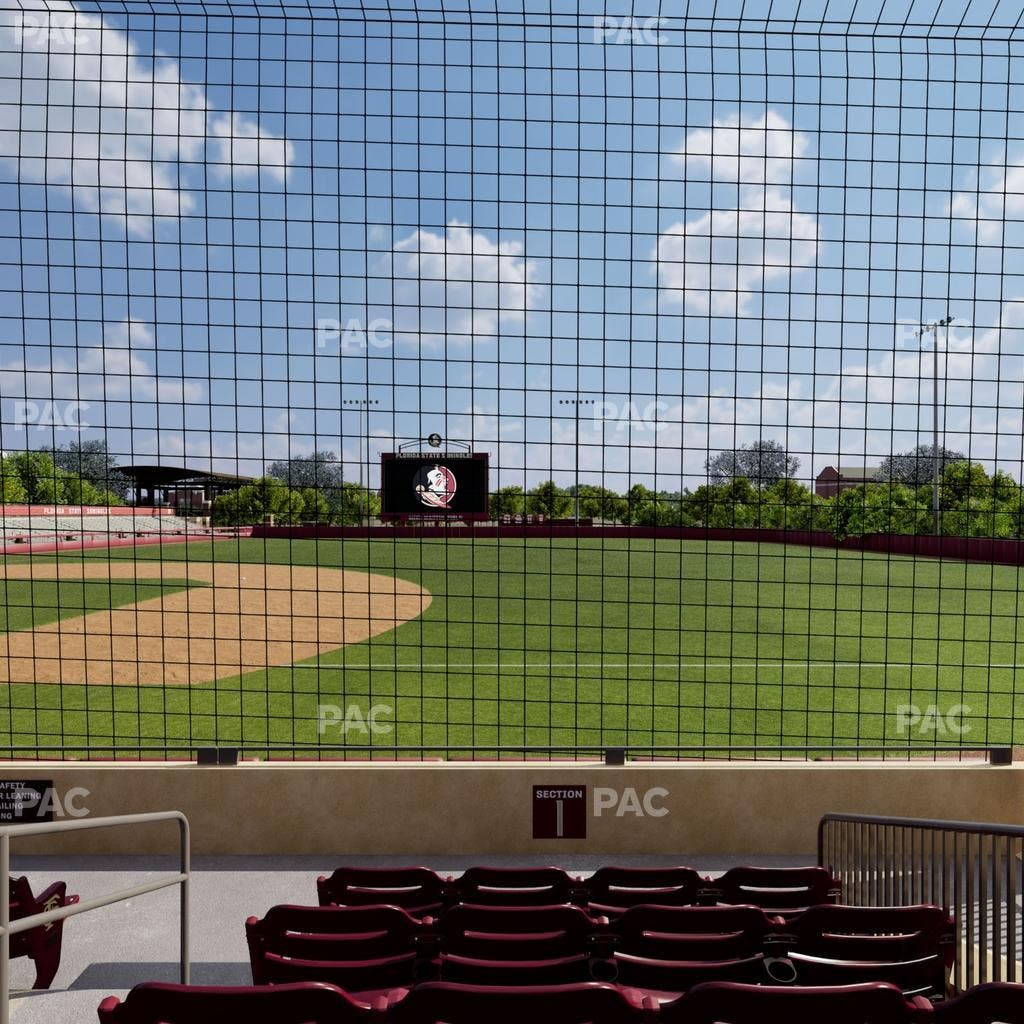 Dick Howser Stadium - Section Lower 1 Seat View