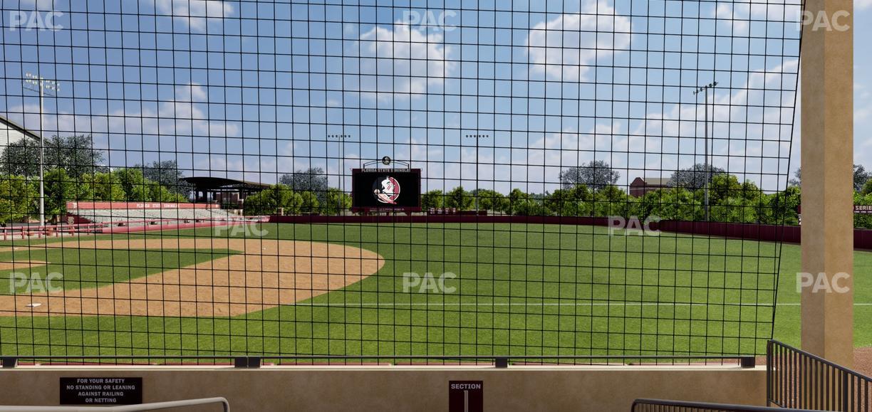 Dick Howser Stadium - Section Lower 1 Seat View