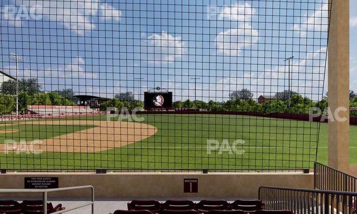 Dick Howser Stadium - Section Lower 1 Seat View