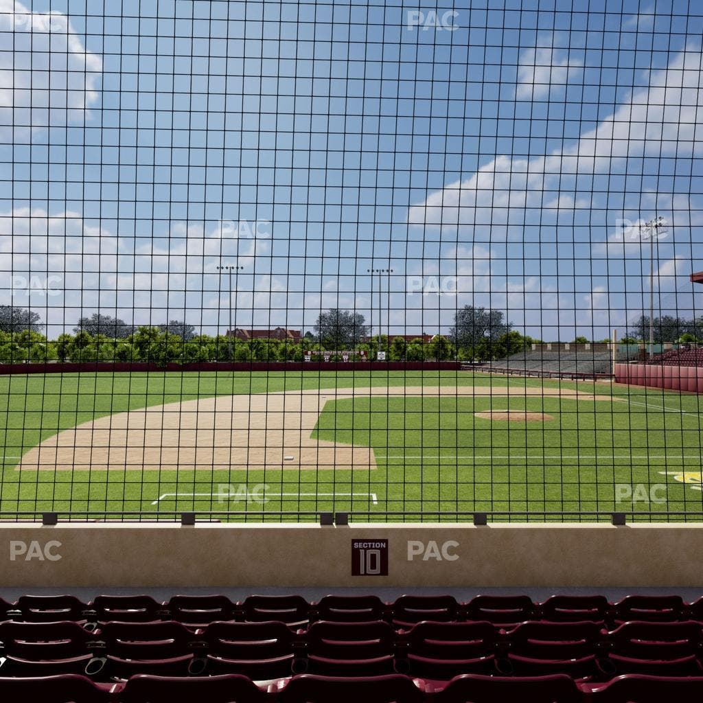 Dick Howser Stadium - Section Lower 10 Seat View