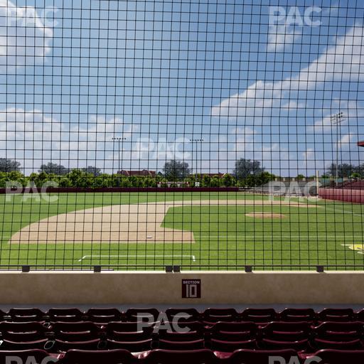 Dick Howser Stadium - Section Lower 10 Seat View