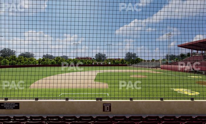 Dick Howser Stadium - Section Lower 10 Seat View