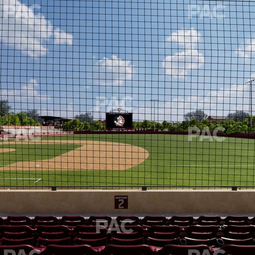 Dick Howser Stadium - Section Lower 2 Seat View