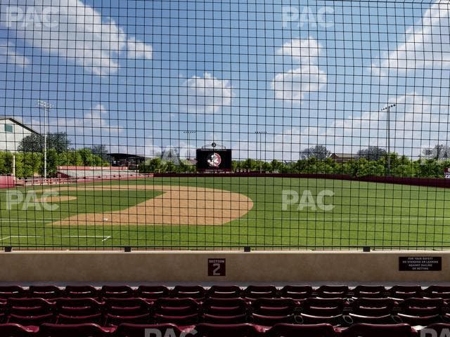 Dick Howser Stadium - Section Lower 2 Seat View