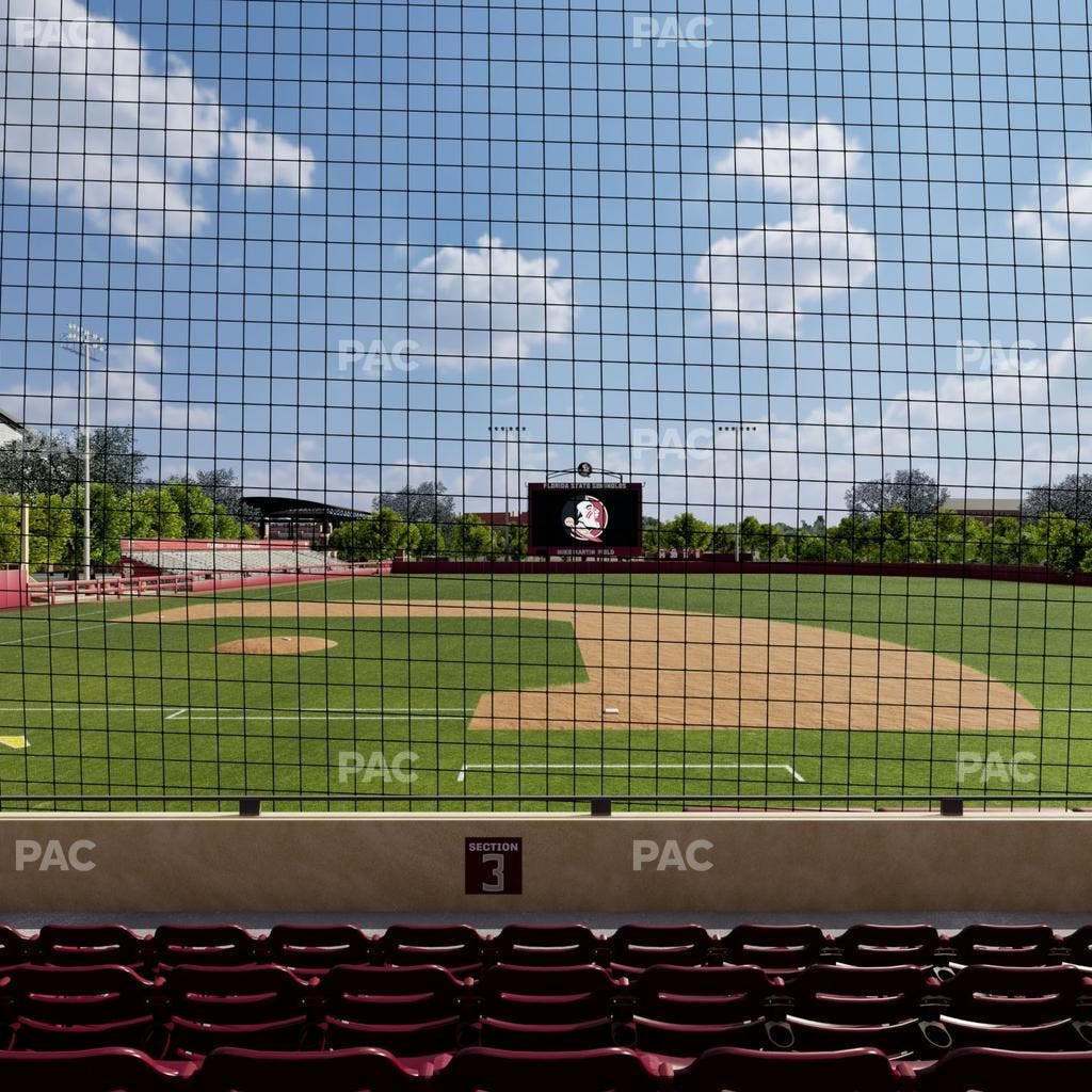Dick Howser Stadium - Section Lower 3 Seat View
