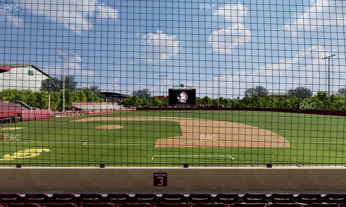 Dick Howser Stadium - Section Lower 3 Seat View