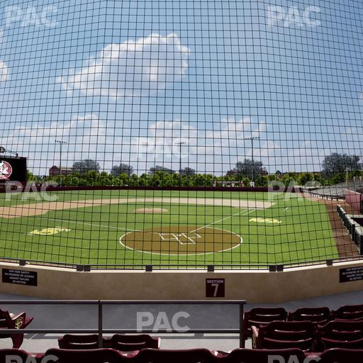 Dick Howser Stadium - Section Lower 7 Seat View
