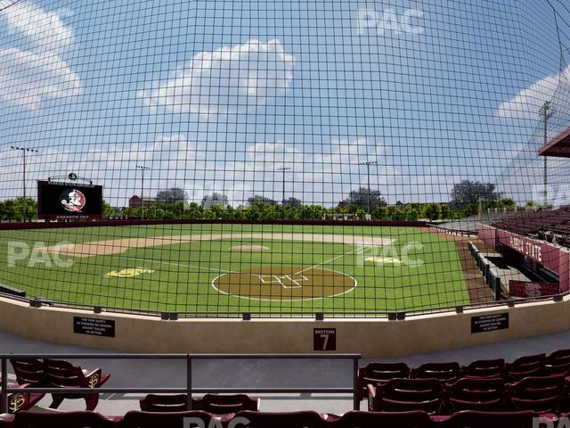 Dick Howser Stadium - Section Lower 7 Seat View