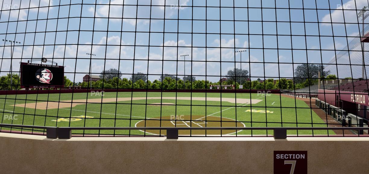 Dick Howser Stadium - Section Lower 7 Seat View