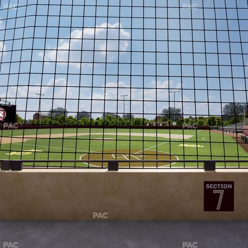 Dick Howser Stadium - Section Lower 7 Seat View