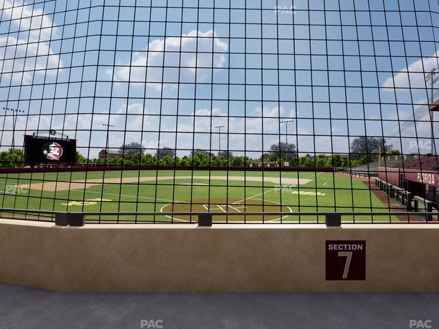 Dick Howser Stadium - Section Lower 7 Seat View