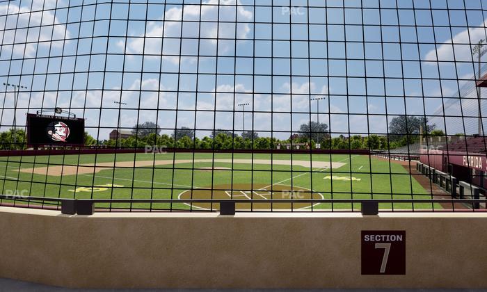 Dick Howser Stadium - Section Lower 7 Seat View