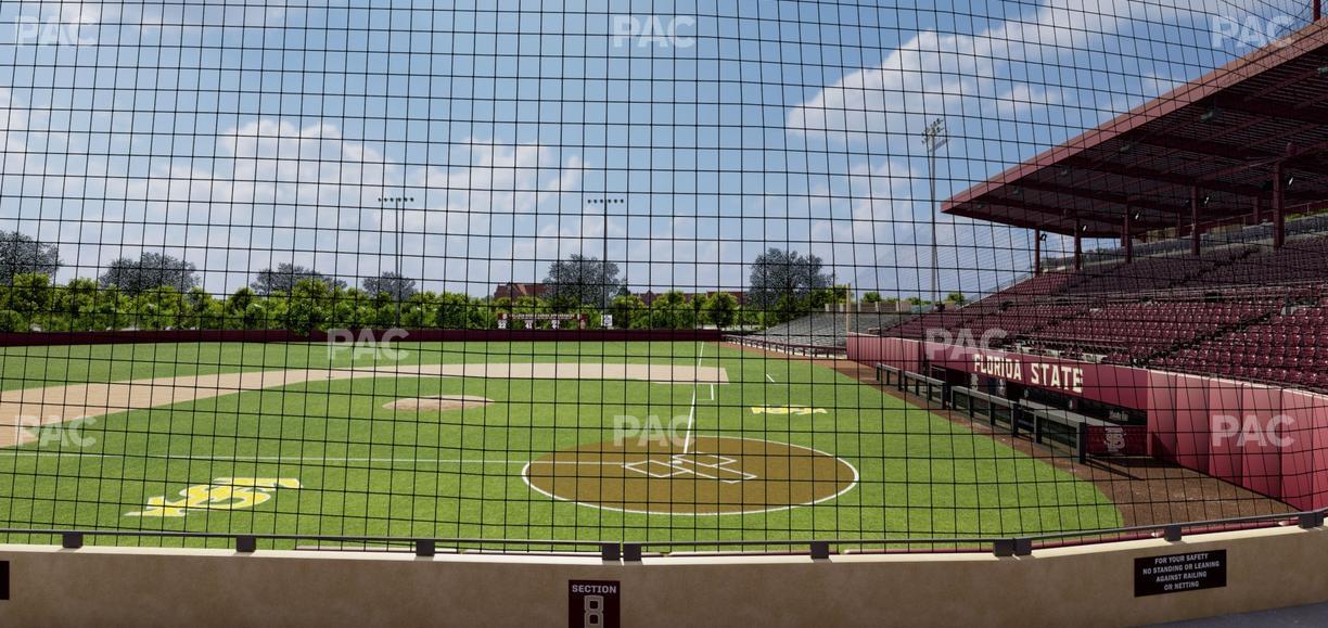 Dick Howser Stadium - Section Lower 8 Seat View
