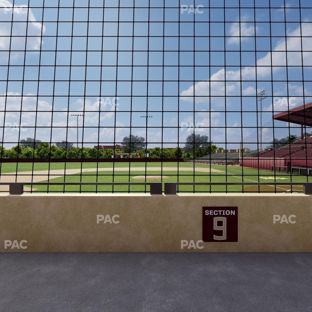 Dick Howser Stadium - Section Lower 9 Seat View