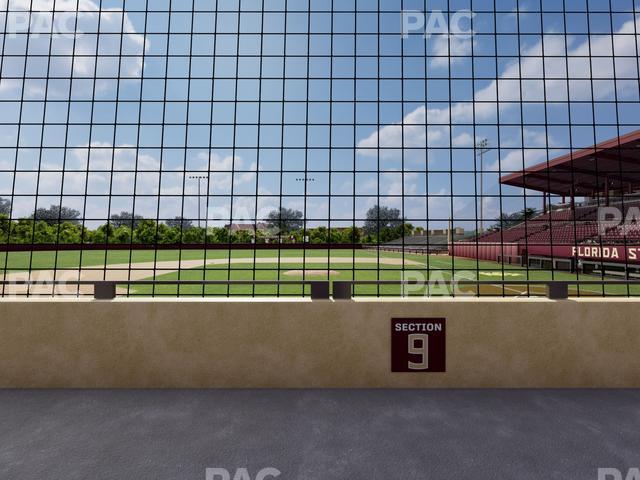 Dick Howser Stadium - Section Lower 9 Seat View