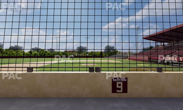 Dick Howser Stadium - Section Lower 9 Seat View