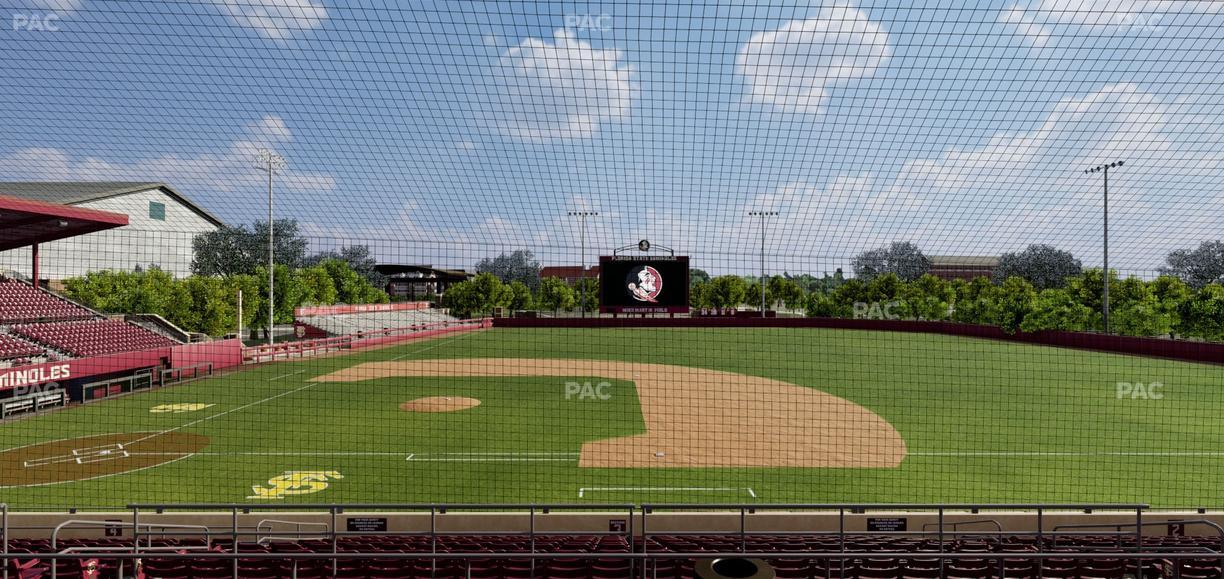 Dick Howser Stadium - Section Upper 3 Seat View