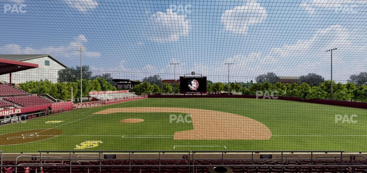 Dick Howser Stadium - Section Upper 3 Seat View