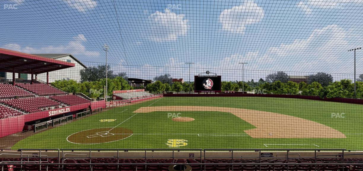 Dick Howser Stadium - Section Upper 4 Seat View