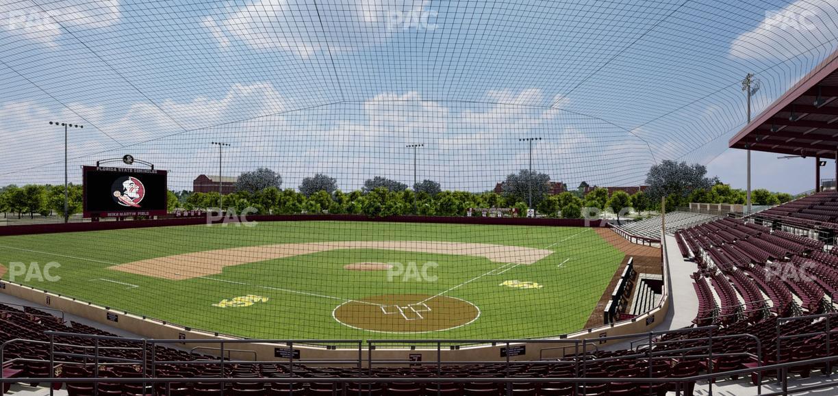 Dick Howser Stadium - Section Upper 7 Seat View