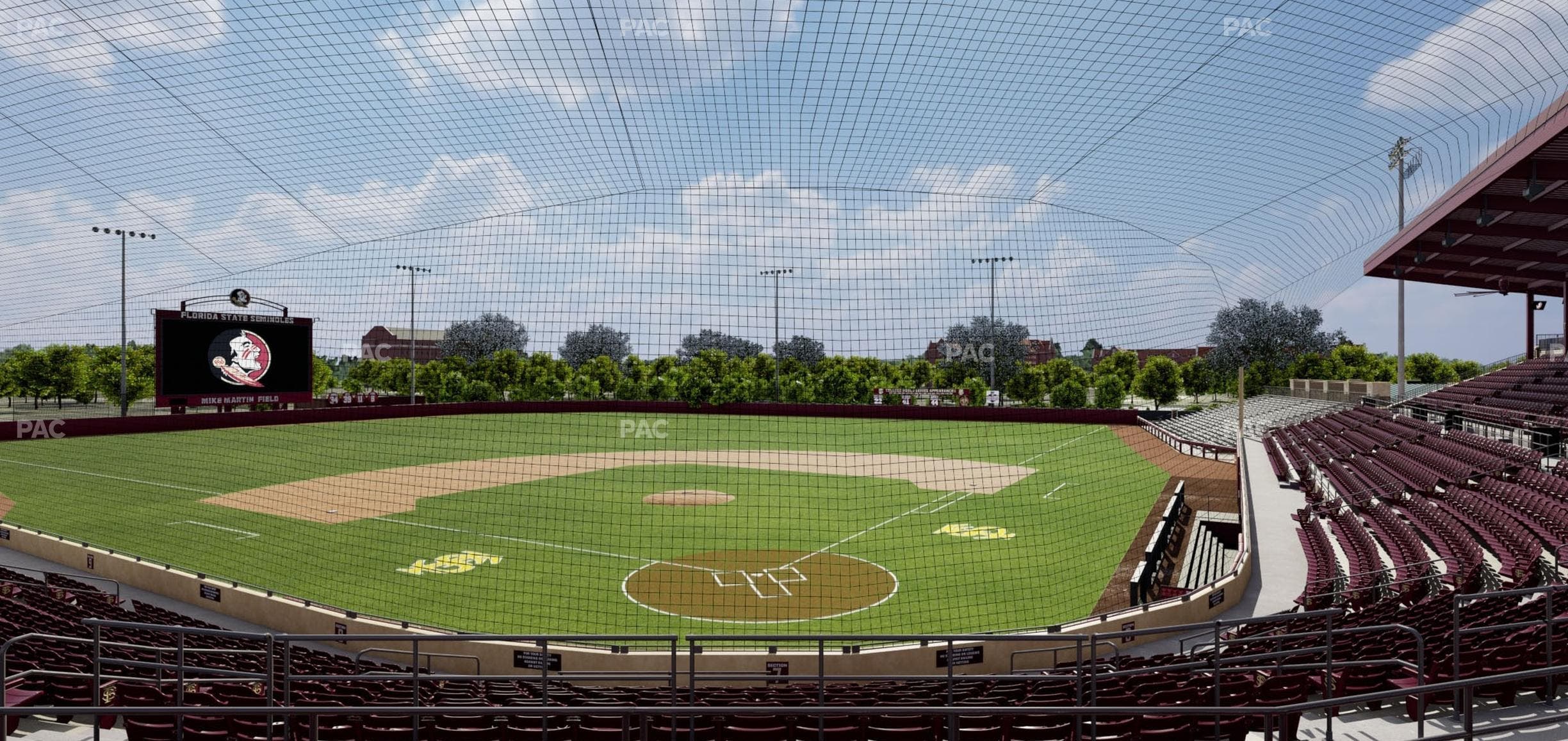 Dick Howser Stadium - Section Upper 7 Seat View