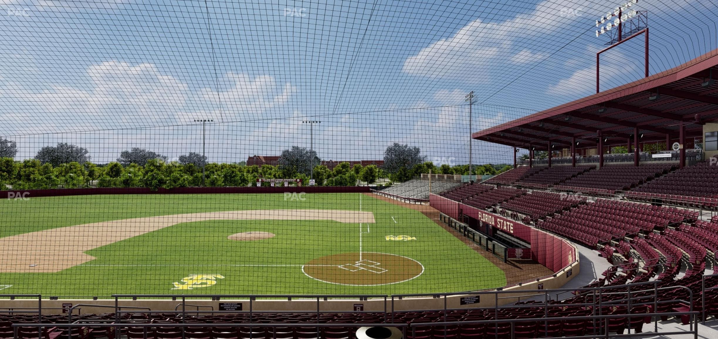 Dick Howser Stadium - Section Upper 8 Seat View