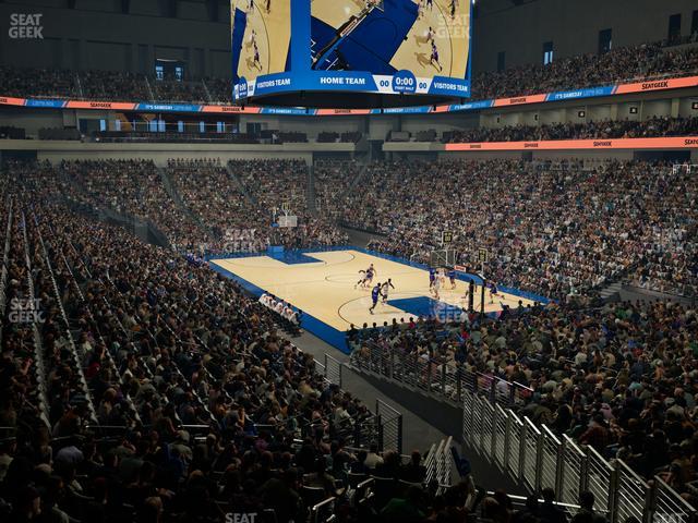 Dickies Arena - Section 101 Seat View