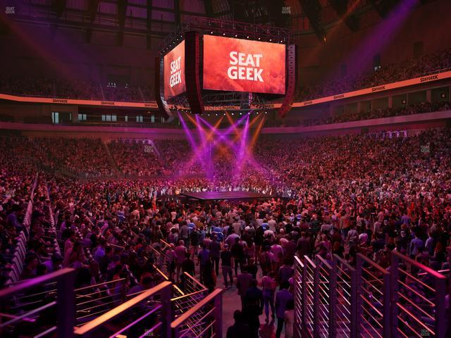 Dickies Arena - Section 101 Seat View