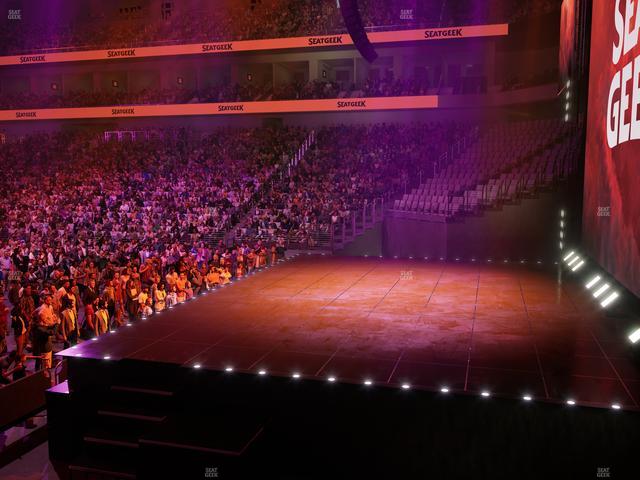 Dickies Arena - Section 101 Seat View