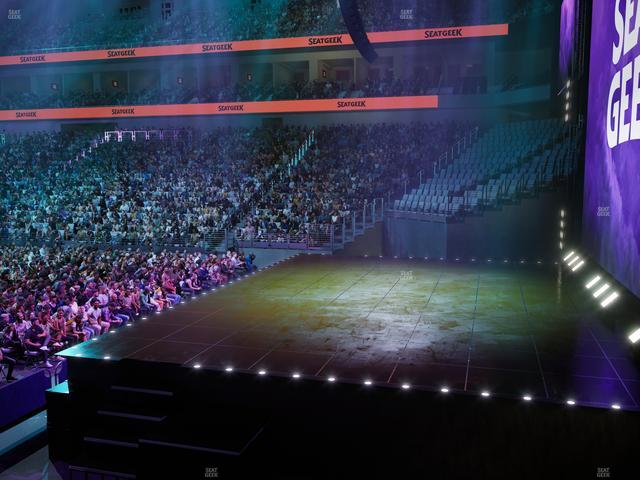 Dickies Arena - Section 101 Seat View