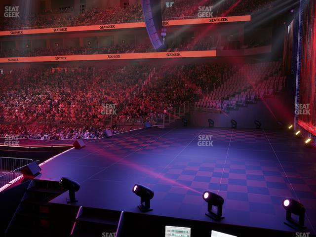 Dickies Arena - Section 101 Seat View