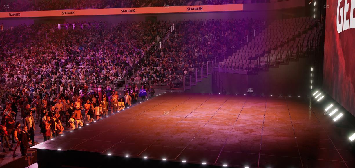 Dickies Arena - Section 101 Seat View