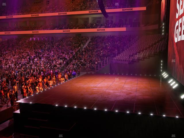 Dickies Arena - Section 101 Seat View