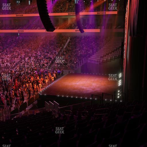 Dickies Arena - Section 103 Seat View