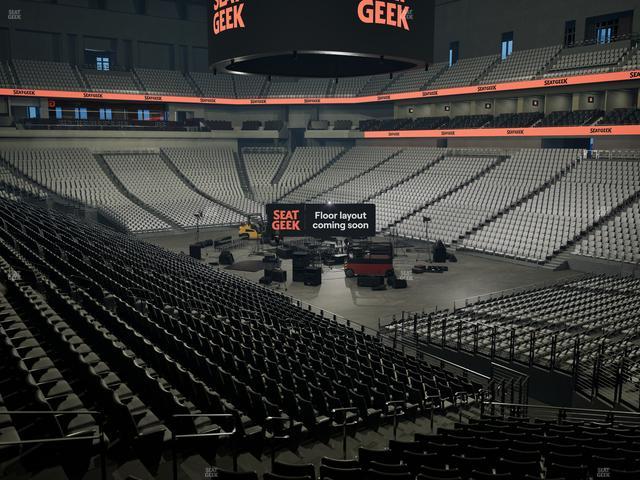 Dickies Arena - Section 103 Seat View
