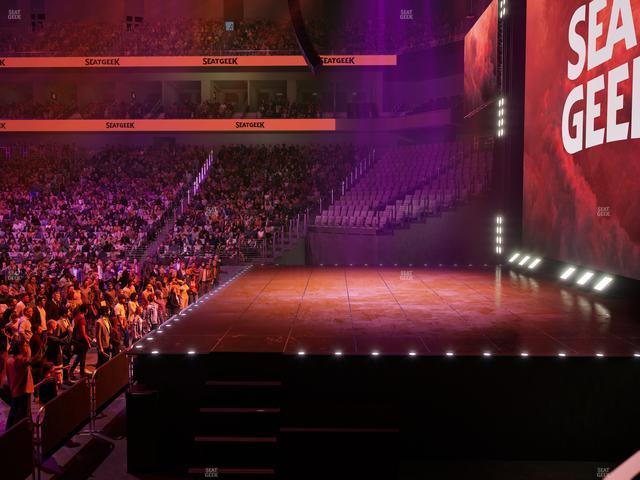 Dickies Arena - Section 103 Seat View