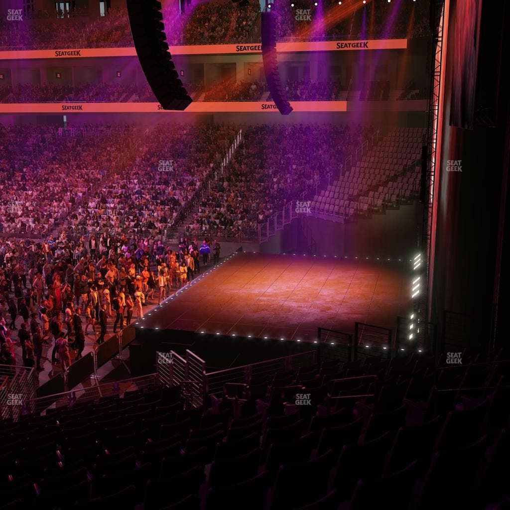 Dickies Arena - Section 103 Seat View