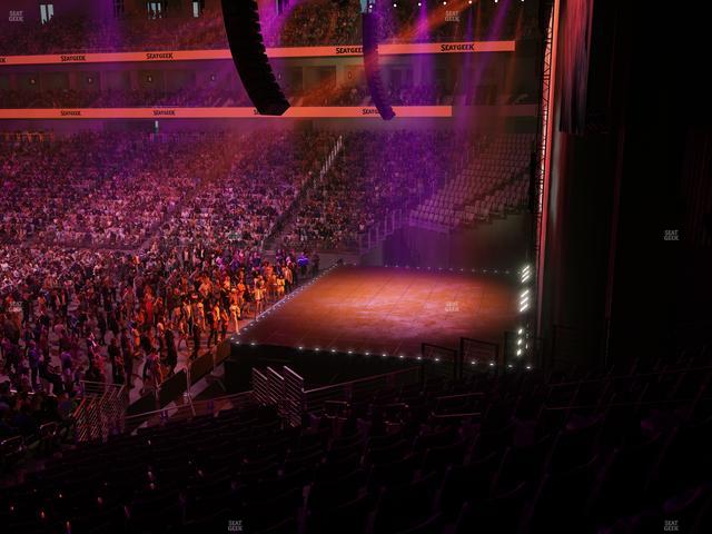 Dickies Arena - Section 103 Seat View